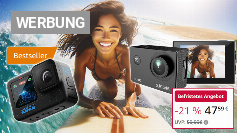 Beliebter als GoPro Hero12 und 390 Euro günstiger: Nicht einmal 45 Euro für diese Actionkamera auf Amazon im Angebot