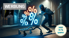 Sparpreis auf frischer Tat ertappt: Überwachungskamera Blink Outdoor im Viererset mit 45 % Rabatt