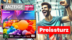 Otto haut Fernseher raus - Rabatte bis zu 73% für Top-TVs von LG, Samsung, Philips &amp; Co.