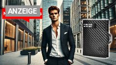 GenTo - Slim Wallet mit Münzfach &amp;amp; RFID NFC Schutz - Mini Geldbörse - dünnes schmales Kartenetui Geldklammer Kreditkartenetui Herren &amp;amp; Damen - inklusive Geschenkbox Amazon Angebot
