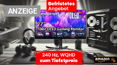 Acer Predator XV275UP3 OLED-Gaming-Monitor Deal 01 2025
