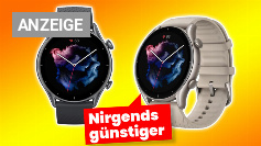 Amazfit GTR 3 dank Amazon-Gutschein konkurrenzlos günstig - aber nicht mehr lange