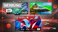 MediaMarkt wirft Fernseher extrem günstig raus: TV-Geräte von LG, Samsung &amp; Philips ab 349€
