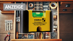 Bastler-Deal für 9 €: Mini-Wasserwaage von Stabila mit Magnet &amp; Halterung aus Deutschland