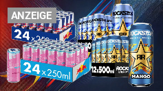 <strong>Eine Dose für 1,05 Euro: </strong>Amazon haut <strong>Red Bull</strong> mit 24 % Rabatt raus - Pink Edition auch dabei