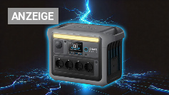 550 Euro Rabatt auf Powerstation: Anker Solix C1000 - 1 kWh Kapazität, 1800W Leistung, in 58 Min. voll geladen