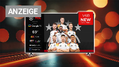 TCL 65V6B 65 Zoll, 4K Ultra HD, HDR TV, Smart TV unterstützt von Google TV (Dolby Audio, Motion Clarity, Sprachsteuerung, Kompatibel mit Google Assistant, Chromecast eingebaut Amazon Angebot