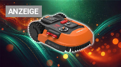 WORX Landroid Plus WR165E Mähroboter mit Begrenzungskabel für Gärten bis 500m² (AIA Navigation, App Steuerung, WLAN, Bluetooth und schwimmendem Mähwerk - max Steigung: 35%) Amazon Angebot 