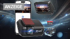 4K-Dashcam mit Nachtsicht: Chortau B-T52 jetzt unter 50 Euro