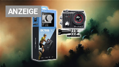 AKASO Action Cam 4K 20MP WiFi 40M Unterwasserkamera Wasserdicht Ultra HD Touchscreen Einstellbar Weitwinkel EIS Actioncam mit 2.4G Fernbedienung und 25 Zubehör Kit Amazon Angebot