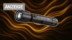 Ledlenser P7R Signature Taschenlampe LED, mit Rotlicht, aufladbar Lithium 21700 Akku, wasserdicht IP68, 2000 Lumen, fokussierbar, Constant Light, Leuchtweite 330m, Gürteltasche u. Ladestation [Energieklasse A] Amazon Frühlingsangebot