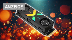 Klingt komisch, ist aber so - leuchtet die 11 GB/s schnelle SSD, spart man 70 Euro