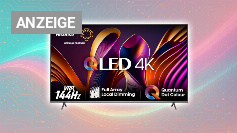 Hisense 55E7NQ Pro 139 cm (55 Zoll) Fernseher, 4K UHD, QLED, Smart TV, Total HDR, Dolby Vision IQ Atmos, 144Hz (VRR), HDMI 2.1, Game Mode PRO, Triple Tuner, Alexa Built-In, Dunkelgrau, [2024] [Energieklasse F] Amazon Angebot