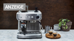 <strong>Amazon drückt Preis: </strong>45 % Rabatt auf <strong>Breville Barista Max </strong>mit <strong>Kaffeemühle </strong>und <strong>Milchaufschäumer</strong>