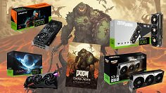 Bei Alternate gibt's <strong>Geforce-Grafikkarten zu Bestpreisen</strong> - und gratis dazu die Doom: The Dark Ages Premium Edition