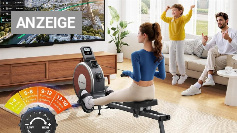 Meistverkauftes Rudergerät bei Amazon jetzt zum halben Preis - effektives Training für Zuhause