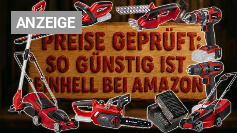 Amazon drischt Einhell raus? Akkuschrauber für 29 €, Rasenmäher für 62 €, 18V-Trimmer für 37, Akku für 15 und mehr (1)