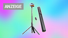 ANXRE 180cm Handy Stativ Selfie Stick, All-in-1 Handystativhalter Kamera Stativ für Smartphone mit Fernauslöser Kompatibel mit Phone Kamera Gopro Amazon Angebot