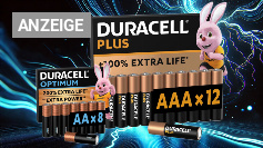 <strong>Günstiger Strom für Monate:</strong> mit bis zu <strong>40 % Rabatt</strong> fliegen <strong>Duracell Plus Batterien</strong> aus dem <strong>Amazon-Lager</strong>