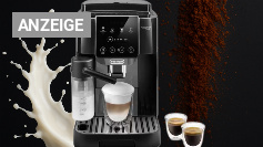 <strong>Kaffeevollautomat </strong>mit <strong>Milchsystem:</strong> Amazon verramscht<strong> DeLonghi-Bestseller </strong>für <strong>keine 350 €</strong> befristet