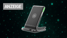NIU Wireless Charger Stand, 15W Qi Zertifiziert Induktive Ladestation Schnelles Kabelloses Ladegerät Handy Ständer handyhalterung für iPhone 16 15 14 13 12 Pro Max Xr Xs Samsung Galaxy S23 S22 Google Amazon Angebot