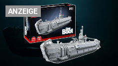 6.483 Teile auf Tauchfahrt: Revells U-96 "Das Boot" auf bisher besten Amazon-Preis von 2,7 Cent pro Klemmbaustein gekracht