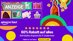 Nur kurz: 60% Rabatt auf alles - Amazon-Aktion lässt Konkurrenz erschaudern