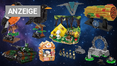 Bluebrixx fliegt bei Amazon aus Lager: Stargate, Snoopy, Panzer und Vögel befristet im Sale (1)
