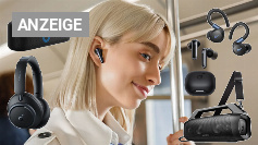 Starke Rabatte: Amazon drischt heute Bluetooth-Kopfhörer &amp; Lautsprecher von Anker Soundcore raus