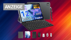 50%-Rabatt-Code: Android-Tablet mit 12,7 Zoll rutscht unter 220€ - inkl. Stift, Maus, Tastatur, Ohrhörer, Schutzhülle &amp; Co.