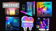 Amazon rabattiert befristet Govee: Ab 7,50€ gibt's LED-Glühbirnen, Lightstrips, Lampen, TV-Backlight &amp; Co.
