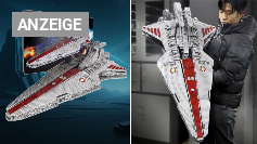<strong>Star-Wars-Displaymonster im Sale:</strong> Venator-Raumschiff mit<strong> 6.685 Teilen</strong> jetzt über <strong>400 € günstiger</strong> als Lego-Modell