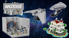 Bis 3.879 Teile, bei Amazon bis 80 € günstiger als bei Bluebrixx: Stargate, Burg Bärenfels und neuer Gouverneurspalast (1)