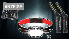 Taschenlampe dunkelt vor Neid: 9.000-fach gekaufte, selten retournierte Stirnlampe ab 8 Euro bei Amazon verscherbelt (1)