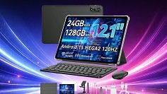 Kurz nur 158,39€ bei Amazon: 12-Zoll-Tablet mit viel Zubehör - Stift, Maus, Tastatur, Kopfhörer & mehr