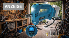 Befristete Offerte: 36 € kostet dieser Kompressor für Makitas 18V-Akku bei Amazon