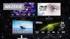 <strong>Monitor-Deals (auch OLED) ab 69€:</strong> Diese PC-Bildschirme lohnen sich für Gaming und Office