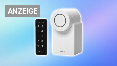 Nuki Smart Lock Go &amp;amp; Keypad (2025), Schlüsselloses Türsystem mit Auto Unlock und Code-Eingabe, App-Steuerung, einfache Montage, kompatibel mit Alexa, Apple, Google Amazon Angebot