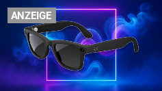 <strong>Keine Handys mehr nötig?:</strong> Diese Ray-Ban-Sonnenbrille macht Video, Calls und Sound am Bügel