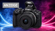 <strong>Canon EOS R50 </strong>mit <strong>300 € Rabatt</strong> bei Amazon:<strong> 4K-Systemkamera </strong>inkl. <strong>RF-Objektiv </strong>zum <strong>Bestpreis </strong>sichern