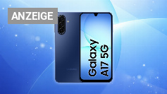 Samsung Galaxy A17 5G AI Smartphone, KI-Handy mit Android, Dünner 7,5-mm-Rahmen, 50-MP-Kamera, 128 GB Speicher, 4 GB RAM, 5.000-mAh-Akku, Blue, 2,5 Jahre Herstellergarantie [Exklusiv auf Amazon] Amazon Angebot