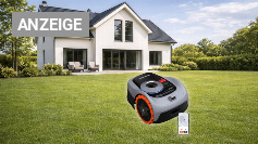 Navimow i105E Mähroboter ohne Begrenzungskabel, Empf. 500 m², Max. 600 m², RTK+Vision Rasenmäher Roboter Testsieger, Igelschutz Rasenroboter, KI Auto Kartierung Amazon Angebot
