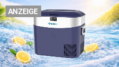 BINGI Kompressor Kühlbox 22L Tragbarer Auto Kühlschrank 12/24V DC und 230V AC Mini Gefrierschrank für Auto, LKW, Camping, Wohnmobil und Zuhause (15℃ bis -18℃) [Energieklasse E] Amazon Angebot