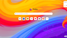 Wallpaper in Firefox 151