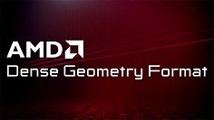 AMD DGF SuperCompression schrumpft Geometriedaten um bis zu 30 Prozent und soll so den Raytracing-Speicherbedarf drosseln.