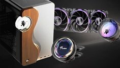 Amiiba debütiert auf der Computex 2026 mit dem "Ferra"-Gehäuse, "Proteus"- und "Leucus"-AiO-Kühlern sowie der "Vitalis"-Netzteilserie.