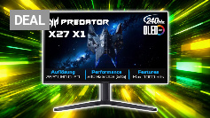 4K-OLED zum Rekordpreis: Acer Predator X27 X1 gehört zu den günstigsten seiner Art