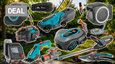 Nur kurze Zeit bei Amazon: Gardena zu Bestpreisen - Mähroboter, Schlauchboxen, 18V-Akkus &amp;amp; Heckenscheren ab 15,99 €