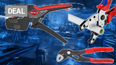 Bei Amazon kurz billiger als anderswo: Knipex Cobra 150 mm und automatische Abisolier- und Crimpzange (1)