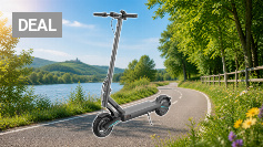 Odys E-Scooter mit Straßenzulassung und Blinker (je nach Modell bis zu 75 km Reichweite &amp;amp; bis zu 25% Steigung, max. 20km/h, klappbar) E-Roller mit Straßenzulassung Elektroscooter Elektroroller Amazon Angebot